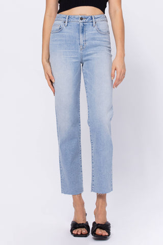 Hidden Cropped Jeans