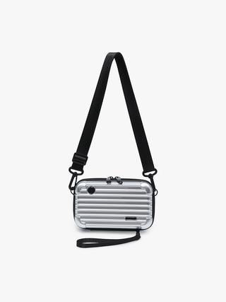 EH2459 Ellis Phone Crossbody/Wristlet: White