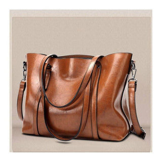 Crossbody Oil Leather Handbag