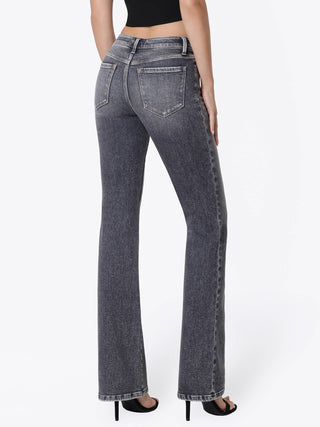 Grey Bootcut Jeans