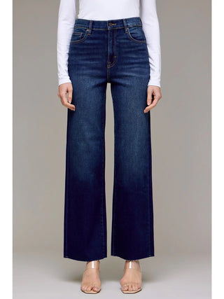 Dark Wash Straight Leg Jeans