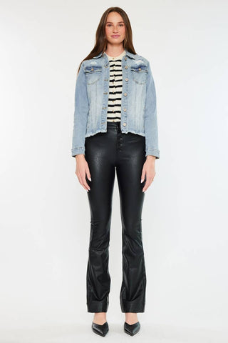 Distressed Denim Jacket