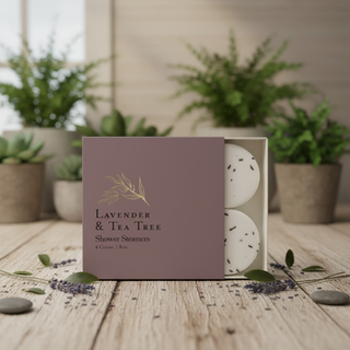 Lavender & Tea Tree l Shower Steamer Gift Set 