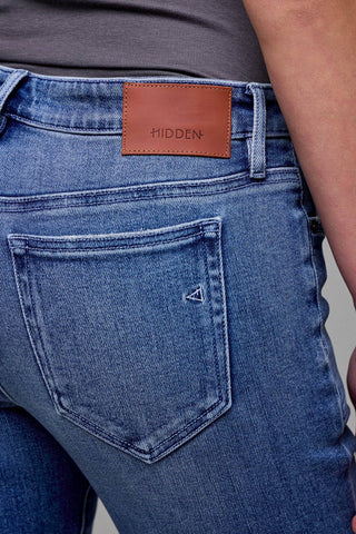 HIdden Medium Wash Stretch Flare