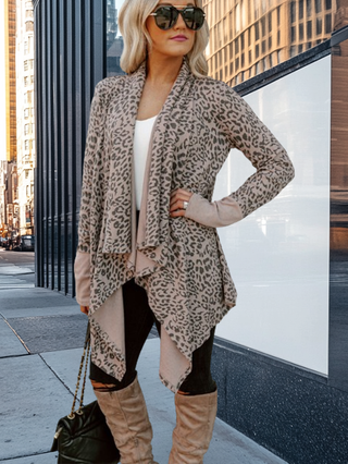 Leopard Print Cardigan