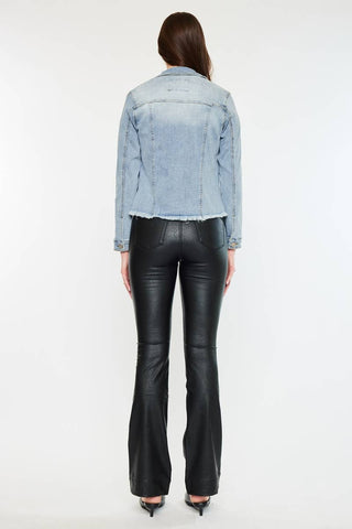 Distressed Denim Jacket