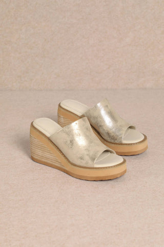 Vintage Platform Wedge Sandal