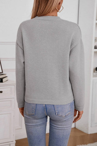 Long Sleeve VNeck Sweater