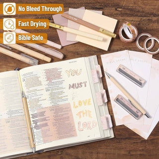 Golden Blush Bible Journaling Kit