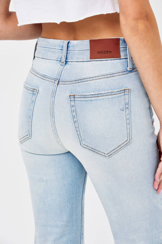 Hidden Wide Leg Crop Jeans