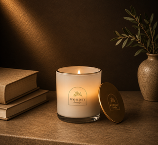 Cashmere Vanilla& Warm Amber Candle