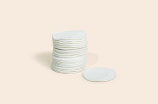 Set of 20 - Reusable Bamboo Cotton Facial Rounds
