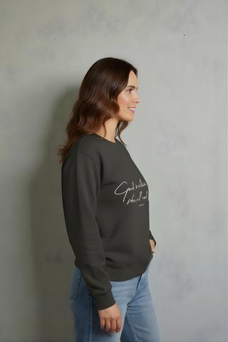 GOD IS WITHIN HER Graphic Sweatshirt