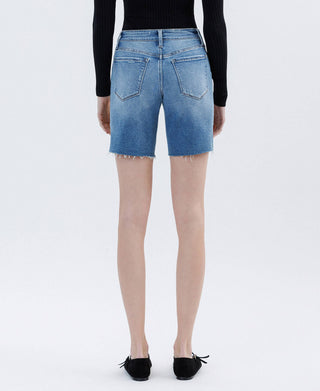 High Rise Bermuda Shorts