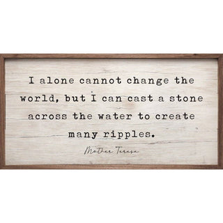 Many Ripples: 16 x 8 x 1.5