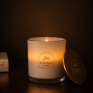 Cashmere Vanilla& Warm Amber Candle