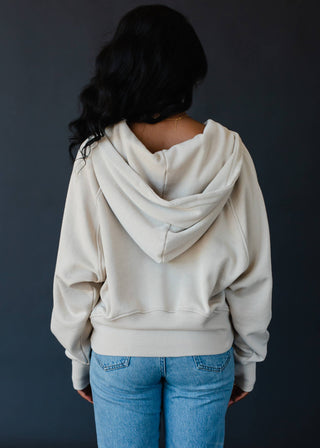 Tan Hooded Sweatshirt