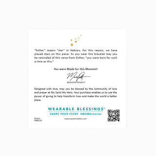 Made for this Moment Esther 4:14 Bracelet GD/Star