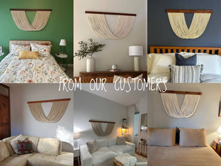 Large Macrame Wall Hanging, Boho Wall Decor, Tapestry Art: Large