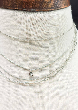 Dorothy Diamond Necklace: Gold