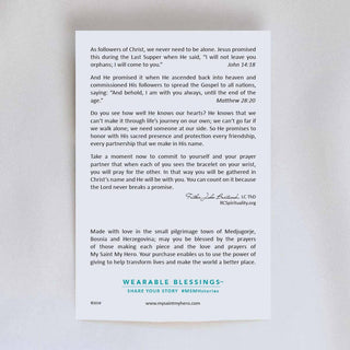 Together in Prayer : Black / Stainless Steel