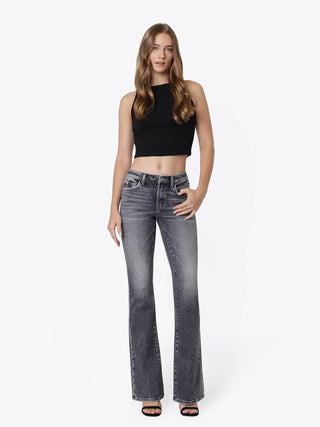 Grey Bootcut Jeans