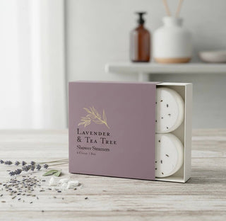 Lavender & Tea Tree l Shower Steamer Gift Set 