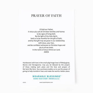 Filled By Faith Bracelet : Mint / Gold Plated