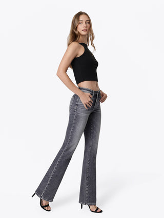 Grey Bootcut Jeans