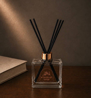 Cashmere Vanilla & Warm Amber Luxury Reed Diffuser