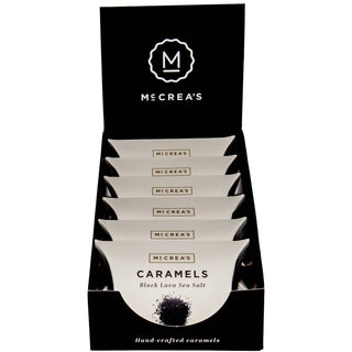 Caramels Pillow Box - Black Lava Sea Salt