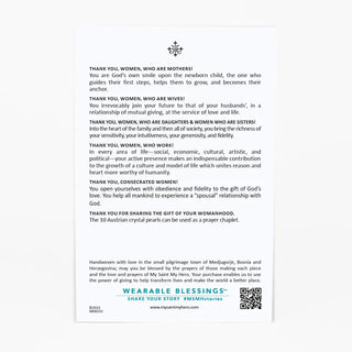 She Is Radiant Bracelet - Black/Pearl