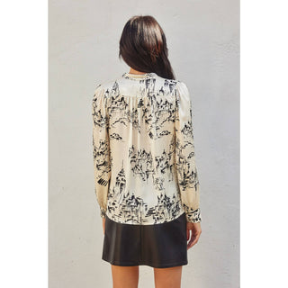 On A Cloud Bishop Sleeve Shirt: ROUEN / S