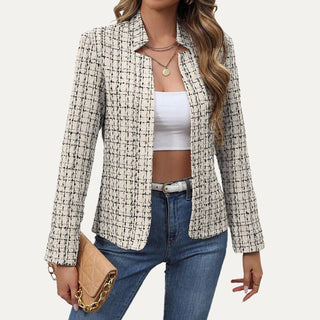 Plaid Blazer 
