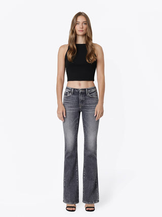 Grey Bootcut Jeans
