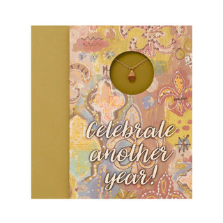 Greeting Card with Necklace