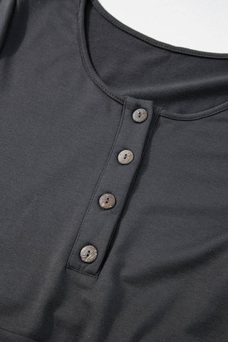 Grey Wide Leg Jumpsuit