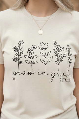 Grow in Grace Faith Tee