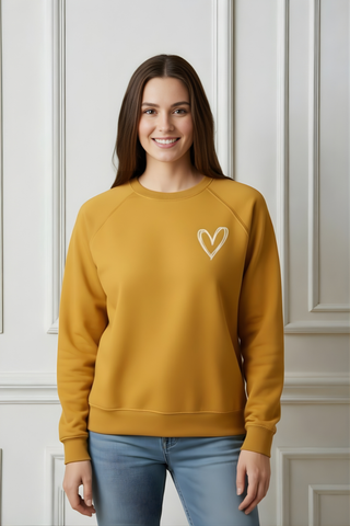 HEART Graphic Sweatshirt
