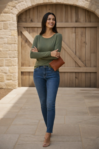 Sage Long Sleeve Tee