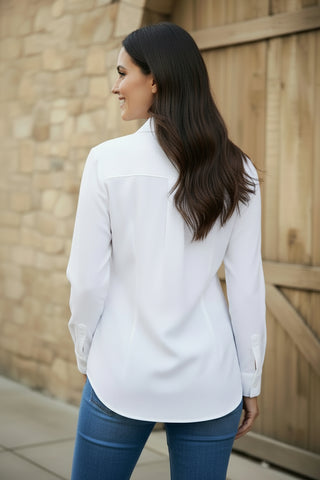 White Button Down Shirt
