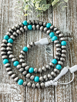 "Western Turquoise" 2 in 1 Charger