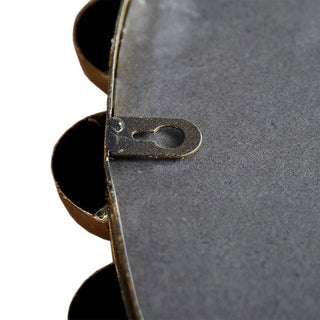 Round Iron Framed Wall Decor Mirror, Gold: Extra Large 36"