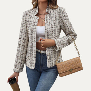 Plaid Blazer 