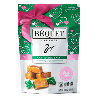 Béquet Gourmet Caramel Valentine's Day 3.6 oz Pouch