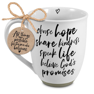 👀 LCP Mug Today I Will Choose Hope White 20 Oz