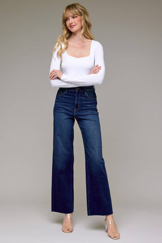 Dark Wash Clean Stretch Hidden Jeans