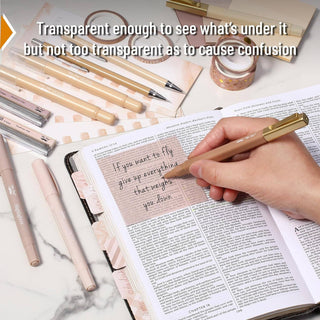 Golden Blush Bible Journaling Kit