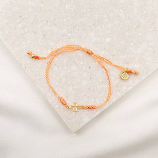 Filled By Faith Bracelet : Mint / Gold Plated