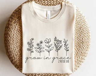 Grow in Grace Faith Tee